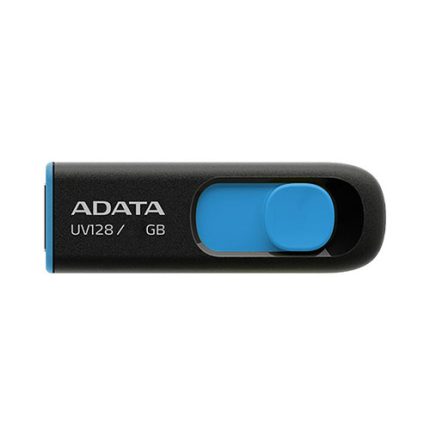 techxzon-bd-Adata-64-128-256-GB-UV128-USB-3.2-Pen-Drive-Black-Blue-Price-In-Bangladesh