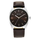 techxzon-com-Titan-Analog-Brown-Dial-Leather-Strap-Mens-Watch-1866-Price-In-Bangladesh