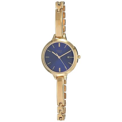 techxzon-com-Titan-Raga-Blue-Dial-Rose-Gold-Metal-Strap-Womens-Watch-Price-In-Bangladesh