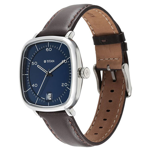 techxzon-bd-Titan-Neo-Curve-Quartz-Analog-with-Date-Blue-Dial-Brown-Leather-Strap-Watch-for-Men-Price-In-Bangladesh