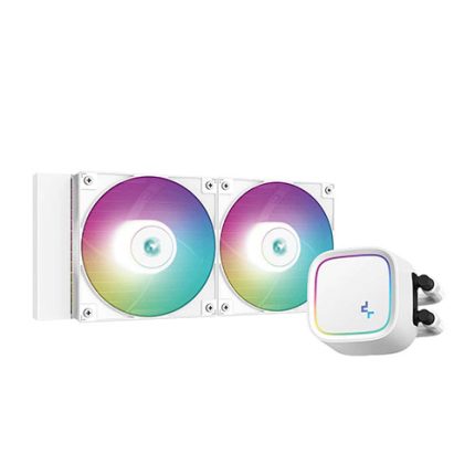 techxzon-bd-DeepCool-LE520-WH-240mm-All-in-one-ARGB-Liquid-CPU-Cooler-Price-In-Bangladesh