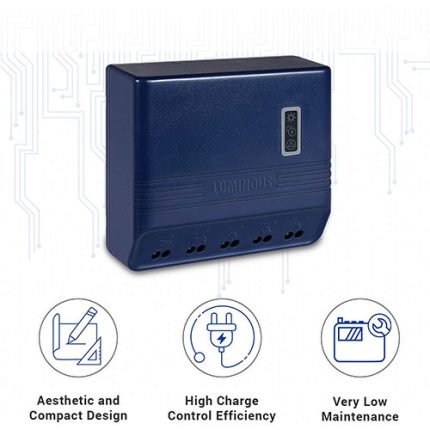 techxzon-bd-Luminous-20A-Solar-Charge-Controller-12V-24V-USB-Mobile-Charging-Port-Price-in-Bangladesh