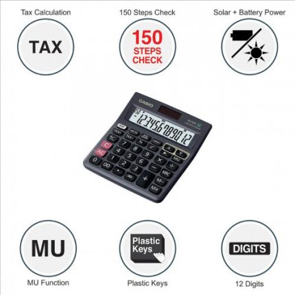 techxzon-bd-Original-Casio-Desktop-Calculator-MJ-120D-Calculator-At-Best-Price-In-Bangladesh