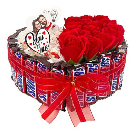 techxzon-bd-Best-Red-Heart-Shaped-Surprise-Gift-Hamper-With-Chocolates-Price-In-Bangladesh