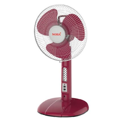techxzon-bd-NOHA-12-Inch-12V-AC-DC-Half-Stand-Rechargeable-Solar-Fan-At-Best-Price-In-Bangladesh