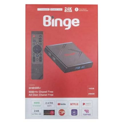 Binge Android TV Box with Voice Control Remote